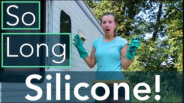 Exterior RV Caulk Removal | Never Use Silicone Sealant!