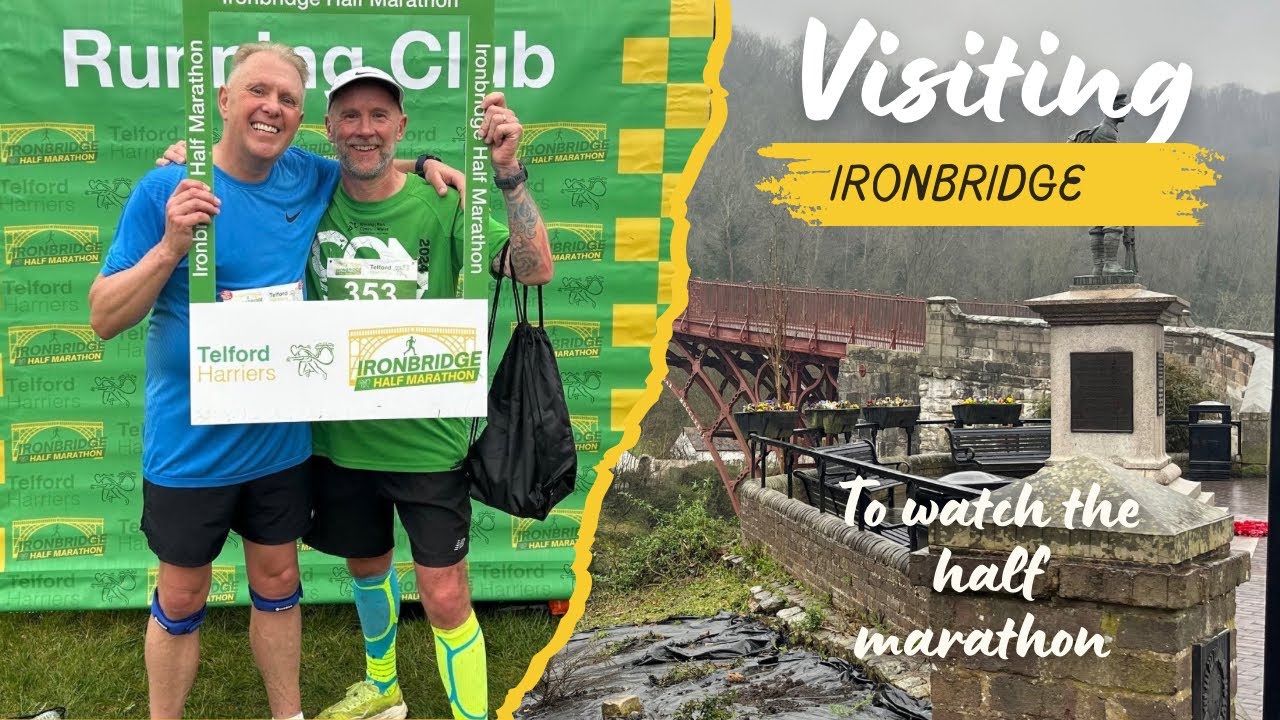 Visiting Ironbridge for the half marathon!