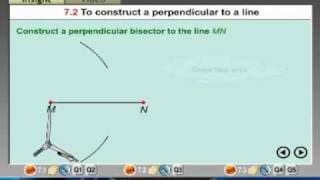 Geometrical Construction Mathematics Form Two