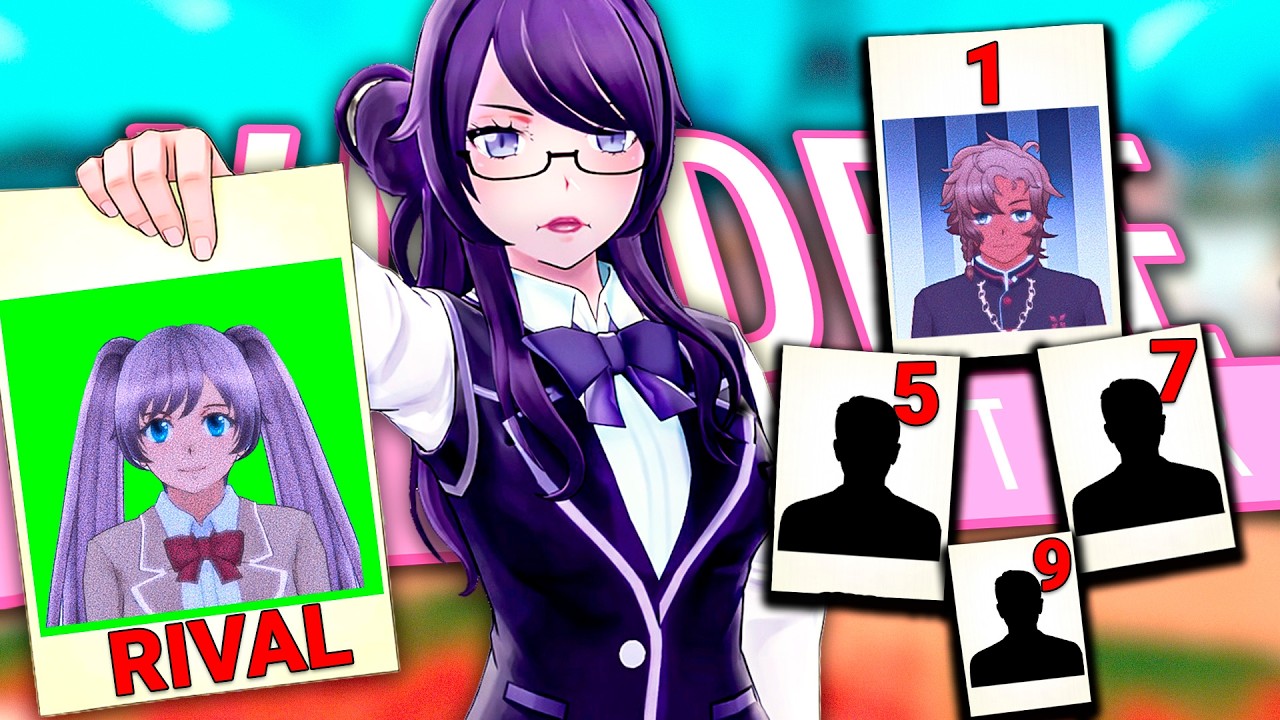 10 SENPAIS Y SOLO UNA RIVAL… - Yandere Simulator