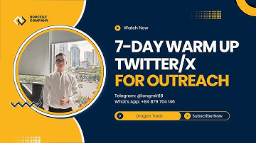 7-Day Warmup for Twitter/X Accounts for Outreach in 2025
