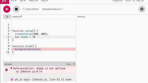 global vs local variables in p5.js