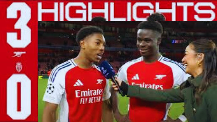HIGHLIGHTS | Arsenal vs AS Monaco (3-0) | Champions League | Saka scores, Lewis-Skelly #sky sport