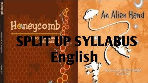 Ncert class 7th English split- up syllabus | online classes