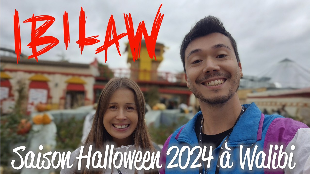 ON DÉCOUVRE LA SAISON HALLOWEEN 2024 DE WALIBI | Vlog à IBILAW