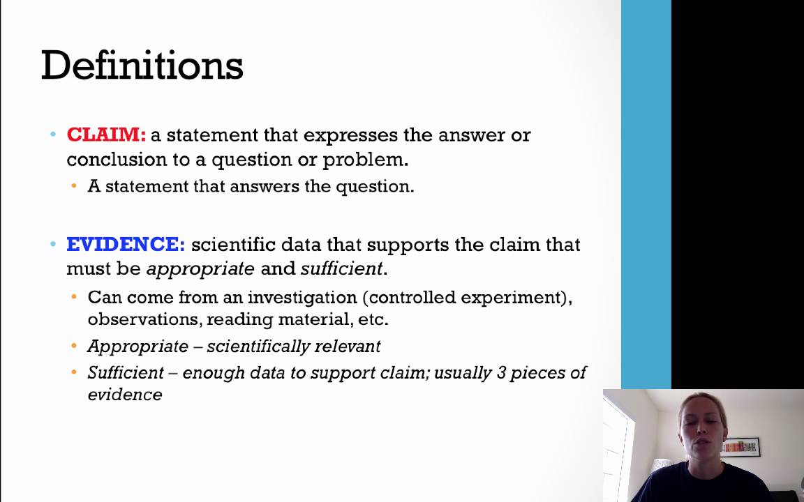 How to Write a Scientific Explanation