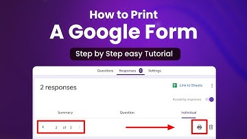 How to Print a Google Form 2024 (Quick Solution)