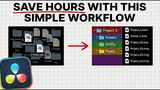 The DaVinci Resolve File Organisation Trick That Saves Hours (Without complicated structures)
