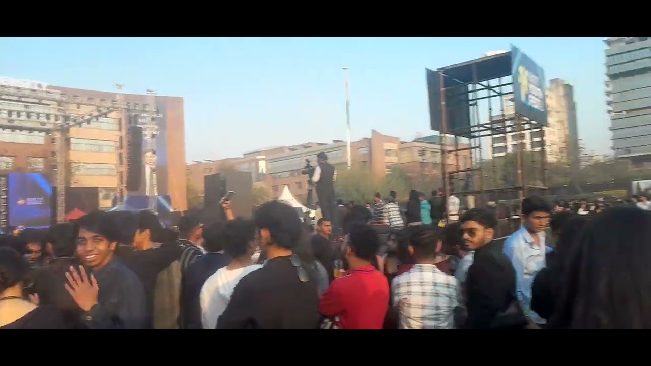 Starting of Great evening at Amity Noida Youth fest 2026 