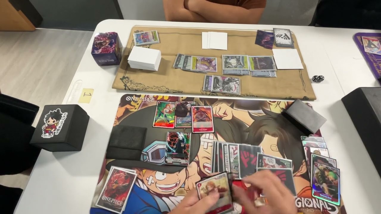 (OP05) RG Law vs Katakuri! Rare & Sleeveless Locals Round 4! One Piece TCG