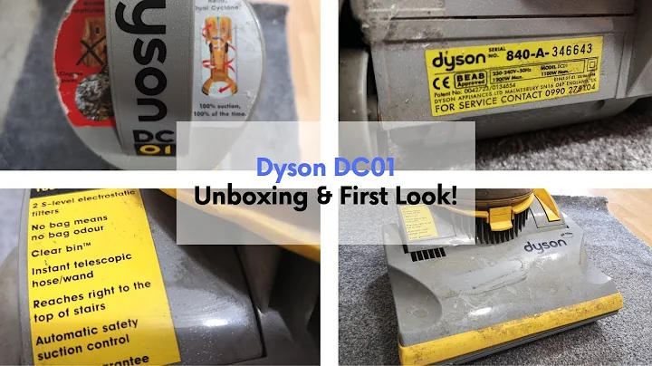 1998 Dyson DC01 - Unboxing and First Look!