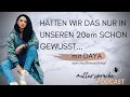 Das hätten wir gerne schon in unseren 20ern gewusst- Trish Talk mit Daya von Muttimachmal