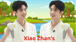 💥Stunning the crowd! Xiao Zhan arrives in a traditional Chinese style look, this limited-edition loo
