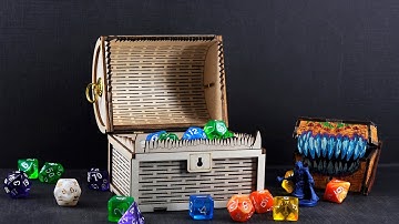 How To Build Up A DND Mimic Chest Dice Box