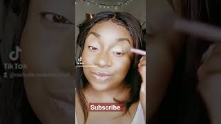 Smiley Faces Makeup Tutorial😊 View full video on my Instagram: @rashoda.makemeovah #shorts #makeup