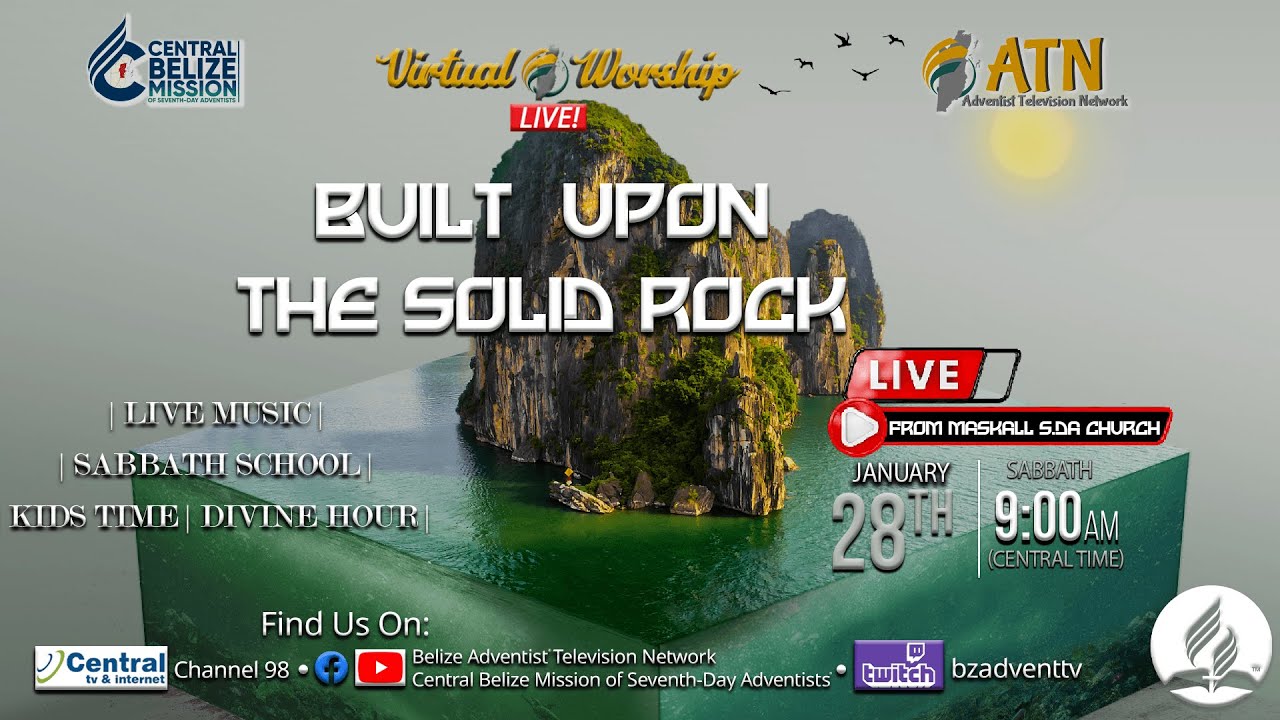 "Built Upon The Solid Rock" |Virtual Worship LIVE! presented by CBM in ...