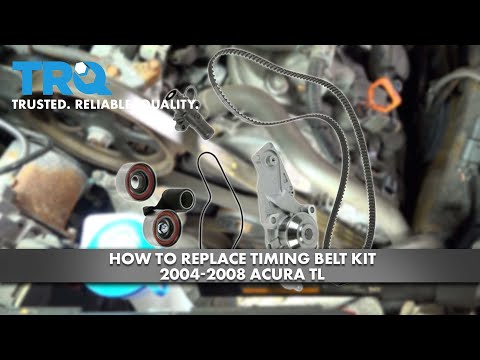 How to Replace Timing Belt Kit 2004-2008 Acura TL