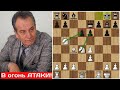 💥 Жертва 2 КОНЕЙ и уничтожение ДРАКОНА в 19 ходов! Б.Злотник - Е.Гик  ♟ Шахматы