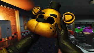 ME AND DAWKO USE GOLDEN FREDDYS SUIT TO STOP THE ANIMATRONICS… | FNAF Flipside