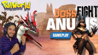 legendary Pokemon Anubis Insane 😱 boss fight in PalWorld! | Palworld gameplay 4#