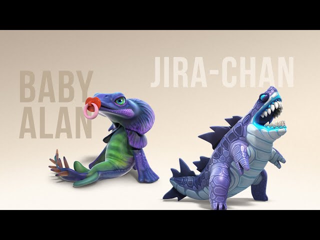 Baby Alan & Jira-Chan !! - Hungry Shark Evolution class=