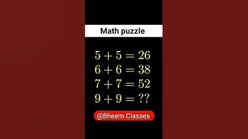 Can You solve this question?😎 Maths Brain Test #maths #shorts  #mathpuzzle #ytshorts #viral #short