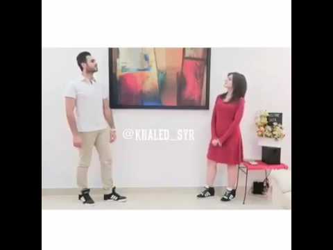 رقصة صفا وخالد علي اغنية بربس روعة