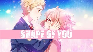 ღ Nighcore ღ Shape Of You ღ Male Version ღ