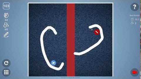 Check out how I solved level 103 in Brain It On! #BrainItOn