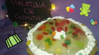 GELATINA DE GOMITAS, SOLO ¡3 INGREDIENTES! - DÍA DEL NIÑO EN CASA