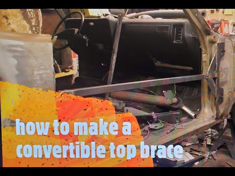 how to make convertible door braces #repair #autofabrication #autobodywork