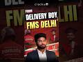 From Zomato Delivery Boy to FMS Delhi Student 🚀 #success #fmsdelhi #motivation