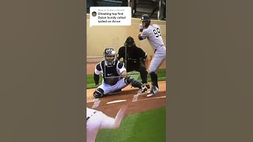 another pitch down the middle of the plate call the ball why does this keep happening? Aaron Judge