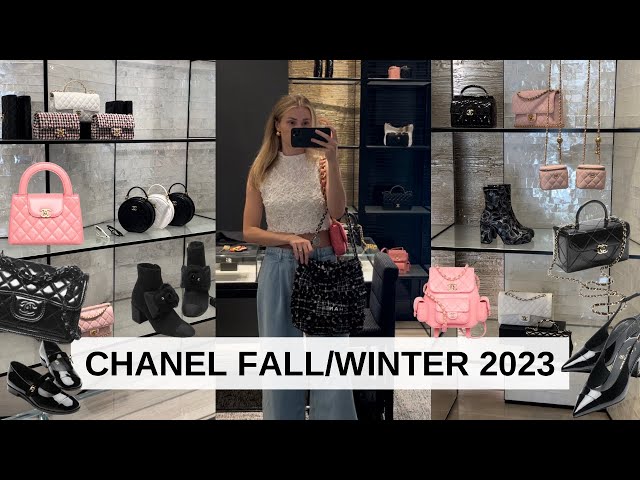 CHANEL 23K COLLECTION - CHANEL FALL WINTER 2023 BAGS, SHOES, ACCESSORIES,  RTW