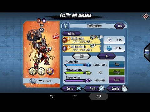Mutants: Genetic Gladiators Breeding video (Thor - Thor) lupines amargos