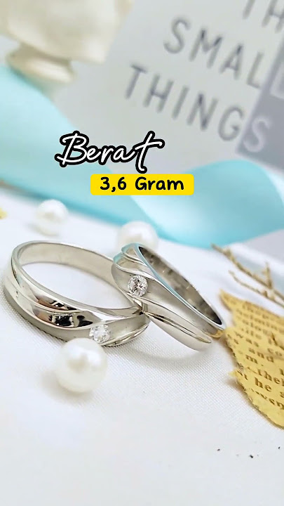 Cincin Nikah emas putih #shorts #semarnusantara #weddingring #goldring #cincinnikah