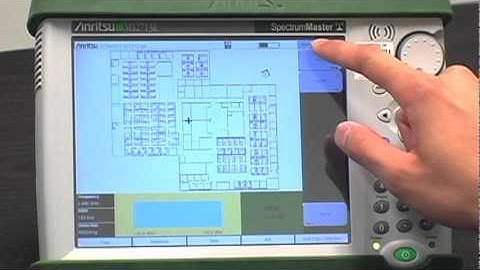Indoor Mapping with Anritsu Handheld Analyzers