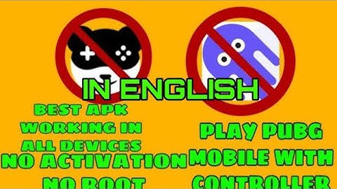 (NO ACTIVATION) HOW TO PLAY PUBG MOBILE WITH CONTROLLER WITHOUT USING PANDA GAMEPAD PRO || IN ENGLIS