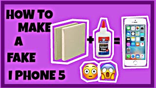 HOW TO MAKE A FAKE IPHONE 5!! (MUST WATCH!)) screenshot 4