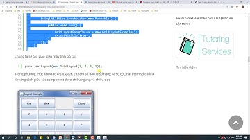28.  Giới thiệu và demo các loại Layout thường dùng của Java Swing (2)