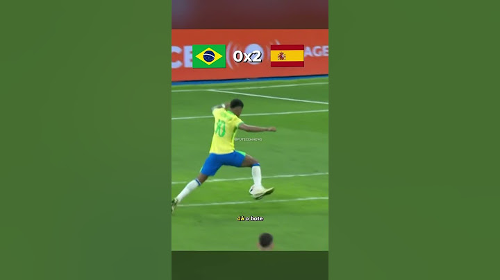 BRASIL x ESPANHA😱⚽️