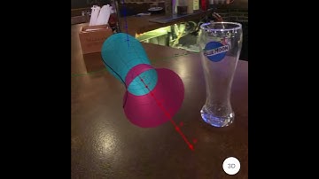 Beer Glass Modeling in GeoGebra 3D with Augmented Reality