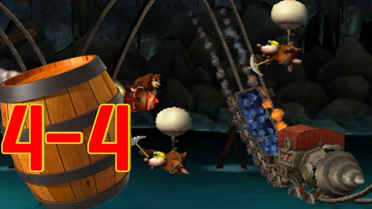 Donkey Kong Country Returns 3D: World 4-4 Mole Patrol - YouTube