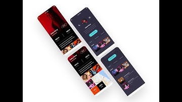 Profile Screen – Android XML layout-Android studio - Adobe XD - Zeplin