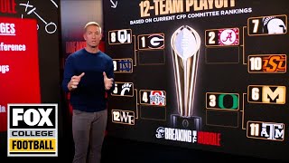 Joel Klatt on how to fix the CFP format by expanding to a 12 or 14 team model | Breaking The Huddle
