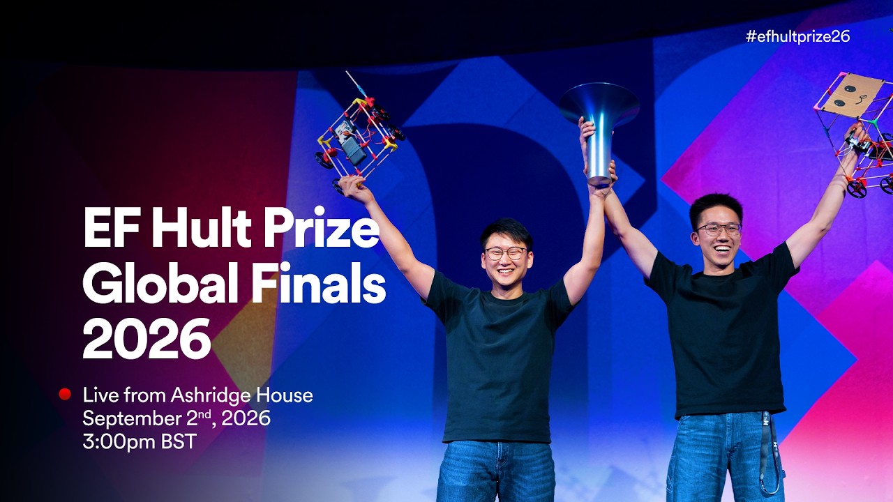 🌍 EF Hult Prize 2026 Global Finals – Live from the UK!