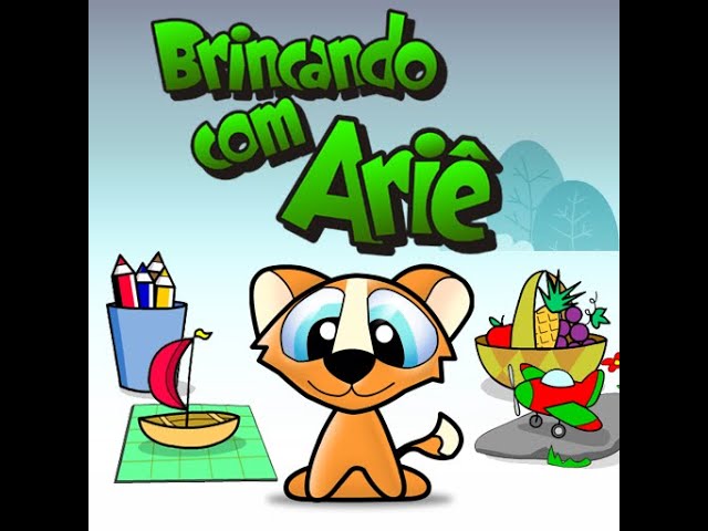 Jogo educativo Brincando com Arie!!!! - Playing with Arie! 
