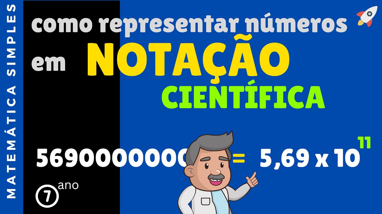 NOTAÇÃO CIENTÍFICA - Professora Angela Matemática 