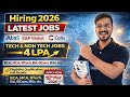 Latest Jobs 2026 🔥 | Calix, Intuit, S&amp;P Global, Atos Hiring | Freshers Apply Now