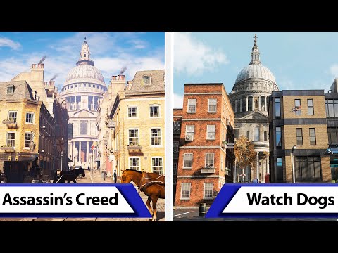 : Watch Dogs Legion vs Assassin's Creed Syndicate | London Map Comparison